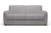 Canapé convertible CAMILLA 3P+lit en tissu velours côtelé Light Grey