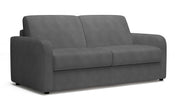Canapé convertible CAMILLA 3P+lit en tissu velours côtelé Grey