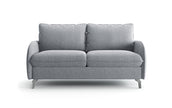 Canapé convertible OLIVER 3P+lit en tissu storm grigio chiaro