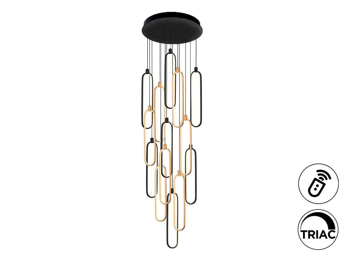 Lampe Colette  - diamètre 60cm - hauteur 49cm