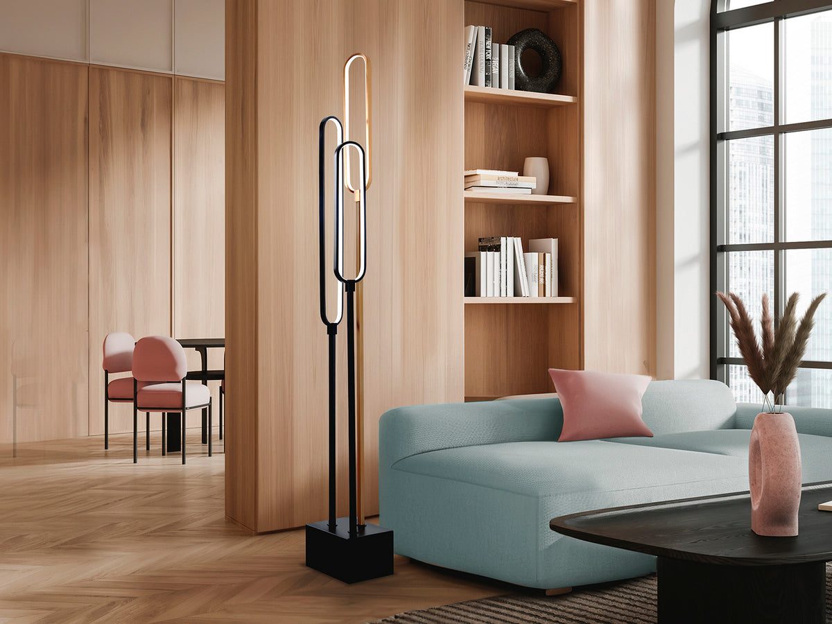Luminaire Colette - 18 x 18cm - hauteur 170cm